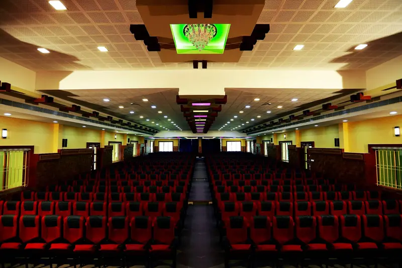 Auditorium seating facing the stage